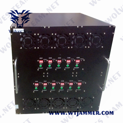 멀티 밴드 135-6000Mhz 차량은 1000 미터가 DDS IED 폭탄을 위해 이르라고 전파 교란기에게 알립니다
