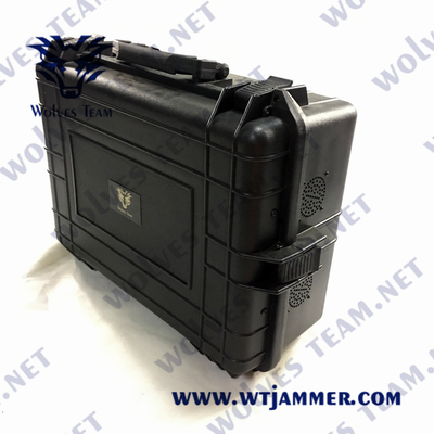 GPS 와이파이 GSM PC 3G 4G 5g를 위한 여행 가방 휴대폰 재밍소자 8 밴드