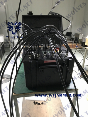 VIP 보호 셀형 신호 전파 교란기 차량 폭탄 전파 교란기 IED 전파 교란기 20-1000MHz 전파 교란기