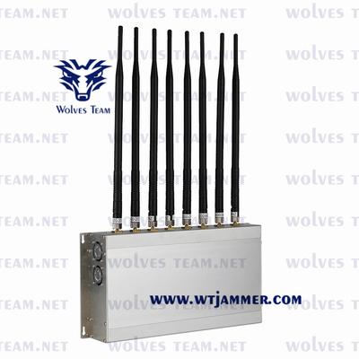 조정할 수 있는 휴대폰은 연속적인 24 시간이 타임즈 지 3G 4GLTE 4GWimax 5G 전파 교란기를 운영하고 신호 차단자에게 전화를 겁니다