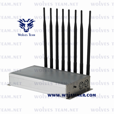 조정할 수 있는 휴대폰은 연속적인 24 시간이 타임즈 지 3G 4GLTE 4GWimax 5G 전파 교란기를 운영하고 신호 차단자에게 전화를 겁니다