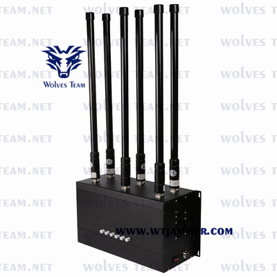 주문 제작된 GSM PC 3G 4G 모든 휴대폰이 신호 전파 교란기에게 30W 조정할 수 있는 전력을 전화로 이야기합니다