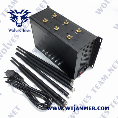 30W 50-70Mhz 저 주파수 신호 전파 교란기 데스크탑 CDMA GSM