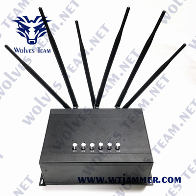 30W 50-70Mhz 저 주파수 신호 전파 교란기 데스크탑 CDMA GSM