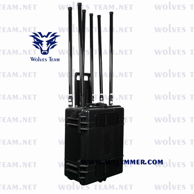 휴대 전화 신호 방해기 Mutli-Band UHF VHF WiFi GPS GSM 3G 4G 5G 신호 방해기 20-6000MHz 신호 방해기 폭탄
