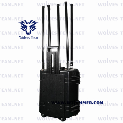 휴대 전화 신호 방해기 Mutli-Band UHF VHF WiFi GPS GSM 3G 4G 5G 신호 방해기 20-6000MHz 신호 방해기 폭탄