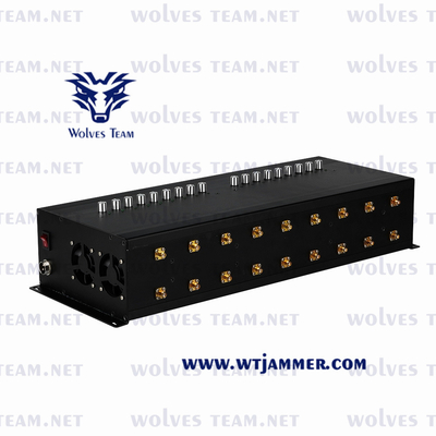 18 안테나 30W 35W 강력한 신호 전파 교란기 GPS 와이파이 5.8G 3G 4G 5G