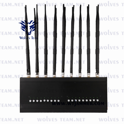 18 안테나 30W 35W 강력한 신호 전파 교란기 GPS 와이파이 5.8G 3G 4G 5G
