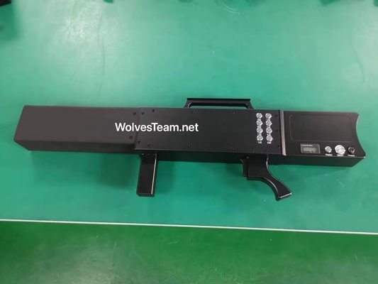 GPS 와이파이 2.4G 5.2G 5.8G 반대론자 드론 전파 교란기 건 형상 4000 미터