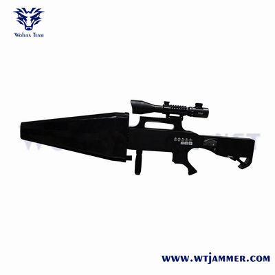 주문 6 밴드 2000m 건타입 드론 신호 차단자 WIFI2.4G WIFI5.8G 신호 전파 교란기 online manufacture