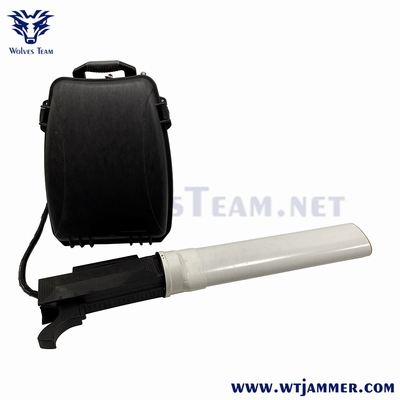 배낭 반대 드론 전파 교란기 GPS GSM 433Mhz 건타입 무선 신호