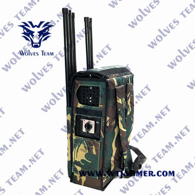 GPSL1 WIFI2.4G WIFI5.8G 반대 드론 전파 교란기 1500년은 와이파이 신호 블로커를 잽니다