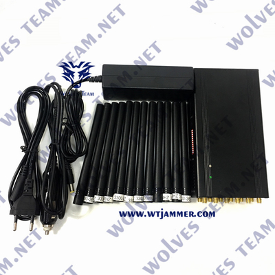 3G 4G 5G 와이파이 UHF VHF GPS 로작을 위한 12 안테나 포켓용 Gps 블로커