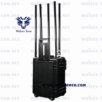 주문 군 프로그램 가능한 DDS 신호 전파 교란기 20-6000MHz 고이득 전방향성 안테나 online manufacture