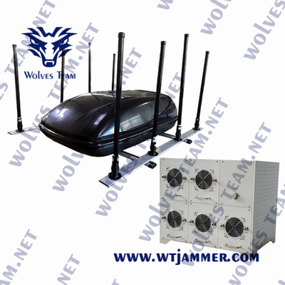 Wt601812 1200w 12 밴드 휴대 전화 차단기 자동차