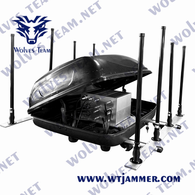WT926706 6 밴드 차량 드론 제이머 UAV 방지 자동차 제이머 RF433MHz 제이머