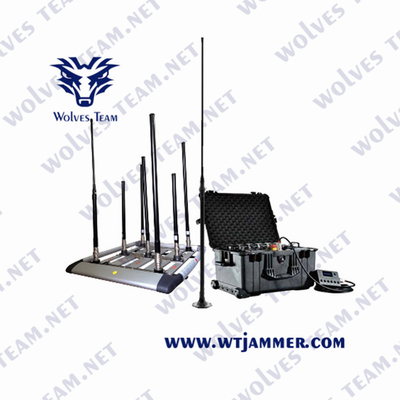 휴대전화 신호 차량 폭탄 방해기 DDS 멀티 밴드 방해 시스템 WiFi5.8g 3G 4G 5g