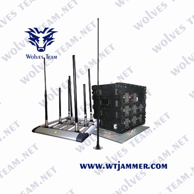 휴대전화 신호 차량 폭탄 방해기 DDS 멀티 밴드 방해 시스템 WiFi5.8g 3G 4G 5g
