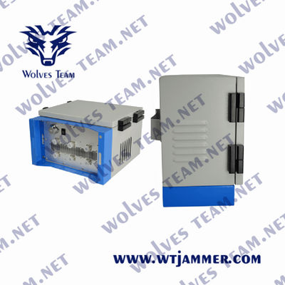 주문 고전력 GSM 3G 4G 5G 와이파이 CDMA 셀룰러 무선 신호 방해기 방수 외부 금속 주택 국경 보호 online manufacture