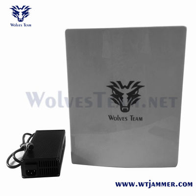 주문 4 밴드 휴대용 VIP 보호 보안 1200m GPS 와이파이 드론 신호 방해기 online manufacture