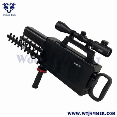 주문 휴대용 휴대용 드론 신호 주파수 RF 433MHz WiFi 5.8g Gpsl1 신호 방해기 online manufacture