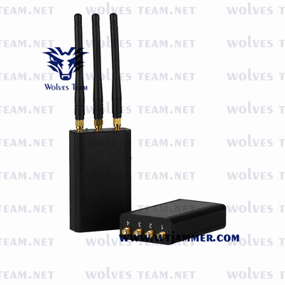 휴대용 휴대용 RF 315/433/915MHz 신호 방해기 자동차 원격 제어 방해기 100 미터