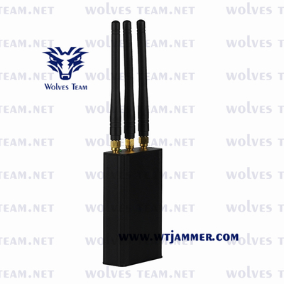 휴대용 휴대용 RF 315/433/915MHz 신호 방해기 자동차 원격 제어 방해기 100 미터