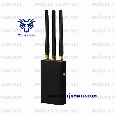 휴대용 휴대용 RF 315/433/915MHz 신호 방해기 자동차 원격 제어 방해기 100 미터