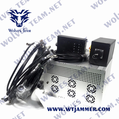 1400W 14밴드 DDS 멀티밴드 커버 20-6000Mhz 차량 IED 폭탄 방해기- WT802814DM