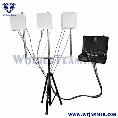40W 8 밴드 휴대용 핸드백 WIFI2.4G WIFI5.8G 2G 3G 4G 셀 폰 재머 -WT808TA5-8