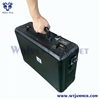 40W 8 밴드 휴대용 핸드백 WIFI2.4G WIFI5.8G 2G 3G 4G 셀 폰 재머 -WT808TA5-8