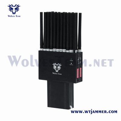 도매 22 대역 2G 3G 4G 5G 재머 휴대용 GPS 로커 와이파이 GPS RF 315/433/868MHz 재머