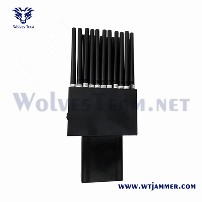 도매 22 대역 2G 3G 4G 5G 재머 휴대용 GPS 로커 와이파이 GPS RF 315/433/868MHz 재머