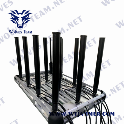 원격 제어 전체 시스템 작동 제어 IED 폭탄 방해기 550×450×800mm 장점 기계 모니터 소프트웨어 기능