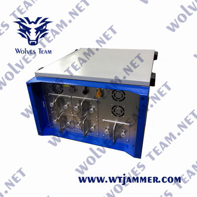 주문 9 대역 GSM PCS 3G 4G 5G WIFI GPS 차단기 방수형무소 방해기 내장 냉각 팬 online manufacture