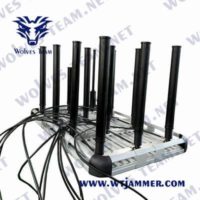 Vehicle Type DDS Programmble 20-6500MHz Signal Jammer White Black List Function  IMIS Catcher System