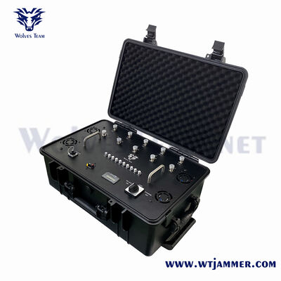 주문 300-1000m Jamming Radius Portable Signal Jammer 700W All Cell Phone Signal Jammer online manufacture