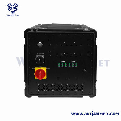 주문 550x500x400mm IED 폭탄 재머 주파수 범위 20-6000MHz, 폭발물 위협에 대한 포괄적인 보호 제공 online manufacture