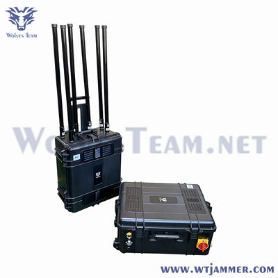 주문 휴대용 강력 IED 폭탄 RF315/433/868/915MHz 20-700MHz 신호 방해기 (리모컨 포함) 온라인 제조