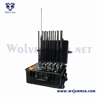 주문 휴대용 드론 방해 장치 무선 원격 제어 기술 무인 드론에 대한 항공권 보안을 제공합니다 online manufacture