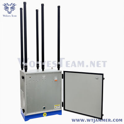 주문 탐지 1.5 GHz 2.4 GHz 5.8 GHz 400MHz 900MHz 1.2GHz 드론 재머 온라인 제조