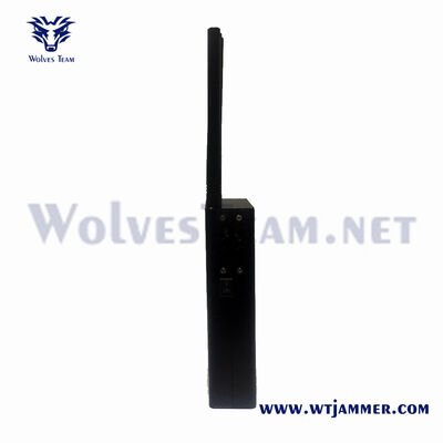 주문 6 안테나 휴대용 신호 방해기, 내장 배터리와 함께 휴대용 풀 밴드 2G / 3G / 4G / 5G WiFi GPS 차단기 온라인 제조