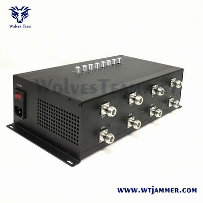 주문 8 안테나 고전력 신호 방해기 8 채널 독립 제어 2G / 3G / 4G / 5G WiFi GPS 차단기 온라인 제조