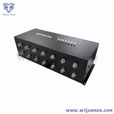 주문 100W 14 밴드 데스크탑 신호 방해기는 5g WiFi GPS 4G 3G 2G를 차단합니다 온라인 제조