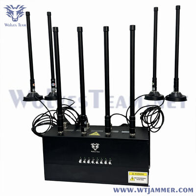 주문 16 항구 책상 RF 방해기는 2g 3G 4G 5g CDMA Dcs Phs WiFi를 파괴합니다 온라인 제조