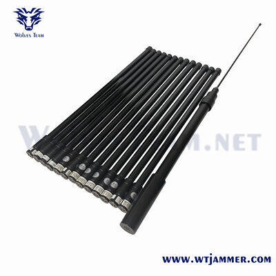 주문 트롤리 케이스 12 안테나 2G / 3G / 4G / 5G, GPS, WiFi 및 UAV 대책 온라인 제조