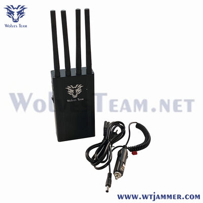 주문 4채널 8W 휴대용 GSM/3G/4G/WiFi 휴대용 제머 온라인 제조