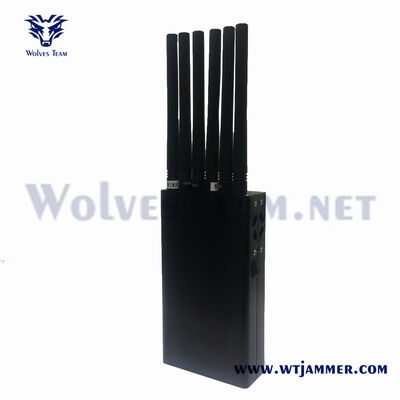 주문 6채널 12W 휴대용 풀밴드 2G/3G/4G/5G 휴대용 제머 온라인 제조