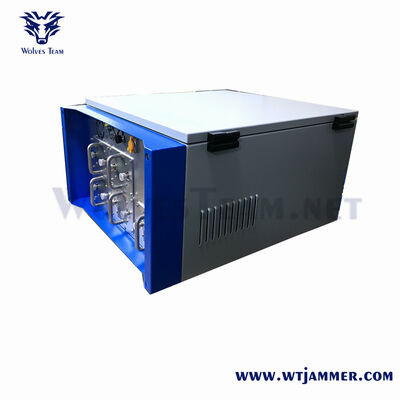 주문 장거리 12 대역 1200W 방수 야외 와이파이 방해 장치 조절 방향 안테나 GSM CDMA 4G 5G 온라인 제조
