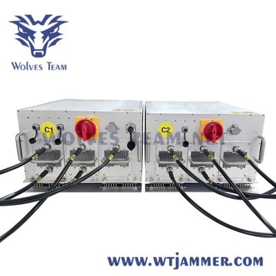 주문 8채널 400W 차량에 장착된 신호 방해기 - 컴팩트 고전력 RF 차단기 온라인 제조